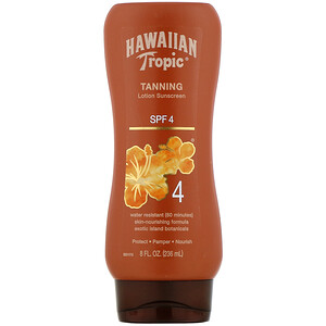 Отзывы о Hawaiian Tropic, Tanning, Lotion Sunscreen, SPF 4, 8 fl oz (236 ml)