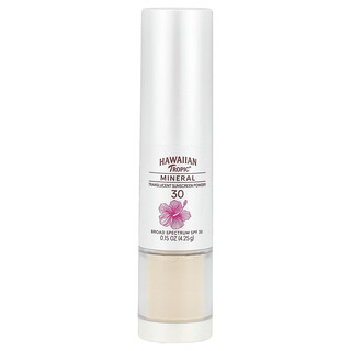 Hawaiian Tropic, Mineraal transparant zonnebrandpoeder, SPF 30, 0,15 oz (4,25 g)