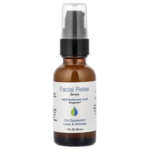 Hyalogic, Gesichtsentspannungsserum mit Hyaluronsäure & Argireline®, Parfümfrei, 30 ml
