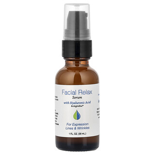 Hyalogic, Sérum facial relajante con ácido hialurónico y Argireline, Sin fragancia, 30 ml (1 oz. líq.)