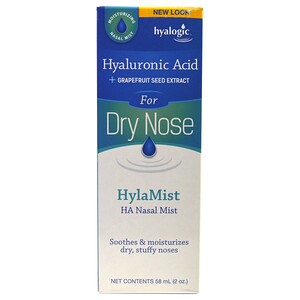 Отзывы о Хиалоджик ЛЛС, HylaMist HA Nasal Spray, 2 oz (58 ml)
