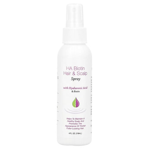 Hyalogic HA Biotin Hair & Scalp Spray, 4 fl oz (118 ml)