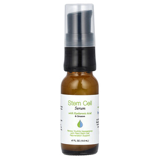 Hyalogic, Sérum de células madre con ácido hialurónico y Citrustem, Sin fragancia, 13,5 ml (0,47 oz. líq.)
