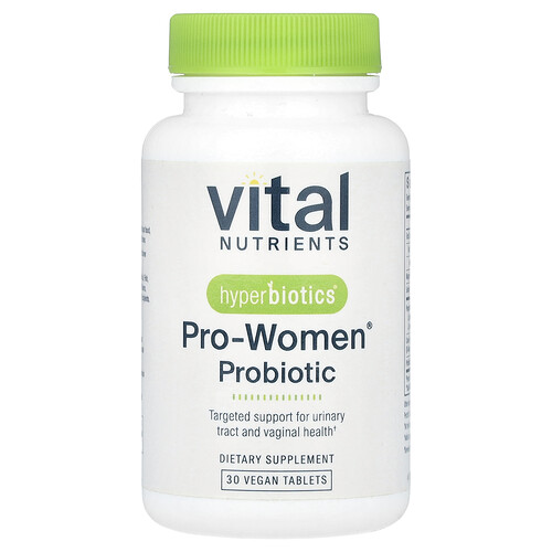 Vital Nutrients Hyperbiotics®, Pro-Women® Probiotic, 30 Vegan Tablets