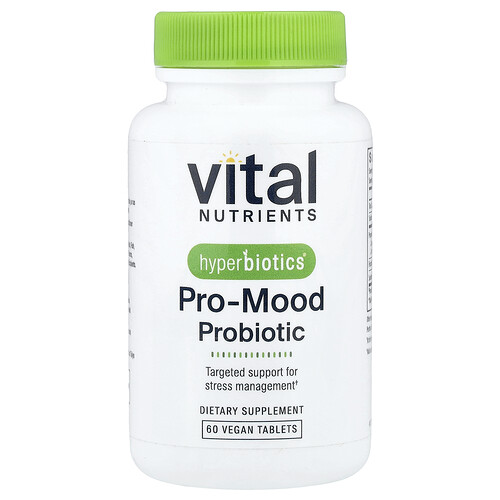 Vital Nutrients, Hyperbiotics, Probiotique bonne humeur