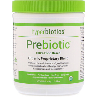 Hyperbiotics, Prébiotique, mélange propriétaire bio, 375 g (13,23 oz)