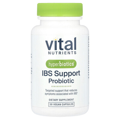 Product Image for Vital Nutrients, Hyperbiotics , IBS Support Probiotic, 30 Vegan Capsules