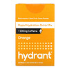 Hydrant, Смесь для быстрого увлажнения напитка + 100 мг кофеина, апельсин, 12 пакетиков, 7,9 г (0,28 унции)
