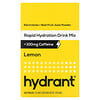 Hydrant, Смесь для быстрого увлажнения напитка + 100 мг кофеина, лимона, 12 пакетиков по 7,8 г (0,28 унции)