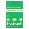 Hydrant, Rapid Hydration Drink Mix, Lime, 12 Pack, 0.22 oz (6.3 g) Each