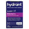 Hydrant, Sleep, Bedtime Mix, Elderberry, 12 Pack, 0.21 oz (6 g) Each