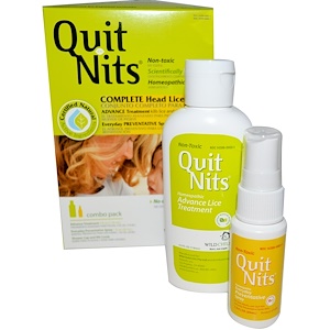 Отзывы о Хайлэндс, Quit Nits, Complete Head Lice Kit, 4 Piece Kit
