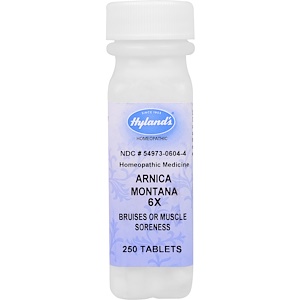 Хайлэндс, Arnica Montana 6X, Bruises & Muscle Soreness, 250 Tablets отзывы покупателей
