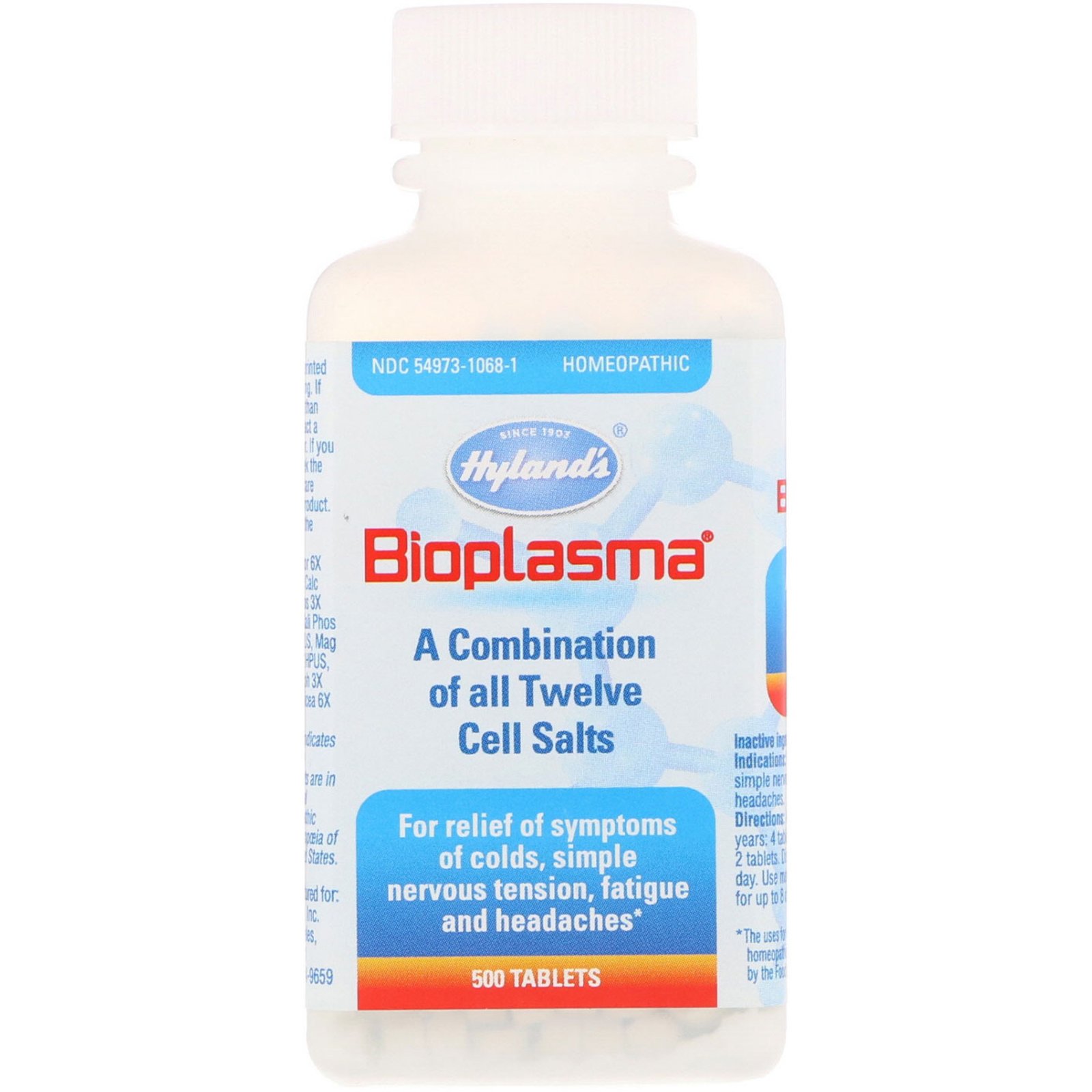 Hyland S Bioplasma 500 Tablets Iherb