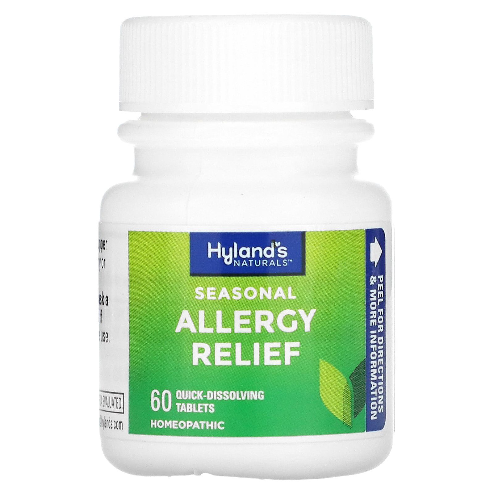 Hyland's Naturals, シーズナルAllergy Relief、すばやく溶けるタブレット60粒
