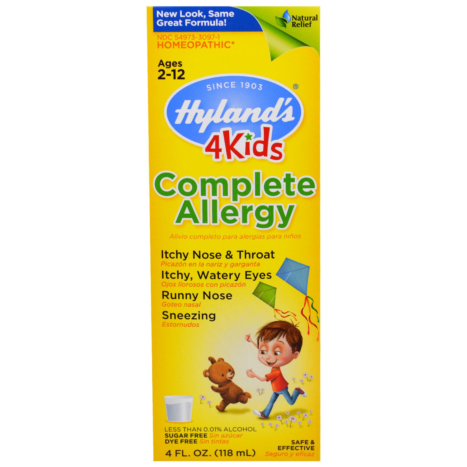 Hyland S 4kids Cold And Cough Dosage Chart