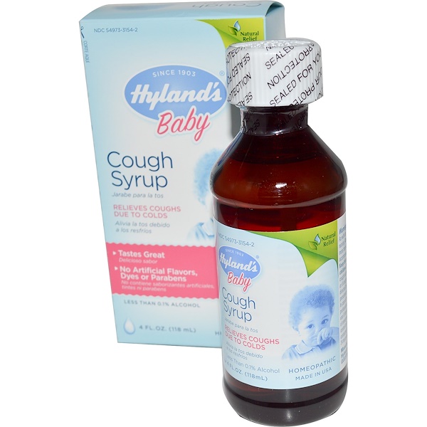 Hyland's, Baby, Cough Syrup, 4 fl oz (118 ml)