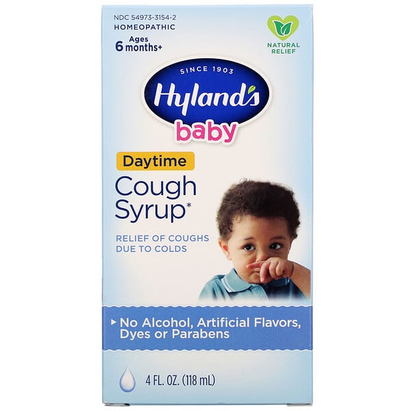 Hyland's, Baby, Cough Syrup, Daytime, 4 fl oz (118 ml) iHerb