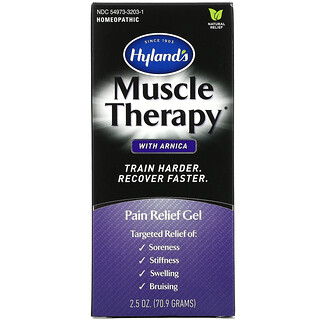 Hyland's, Muscle Therapy with Arnica, Pain Relief Gel, 2.5 oz (70.9 g)