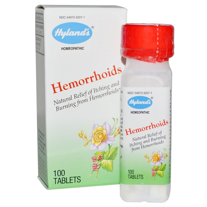 Hylands Hemorrhoids 100 Tablets Iherb 1363