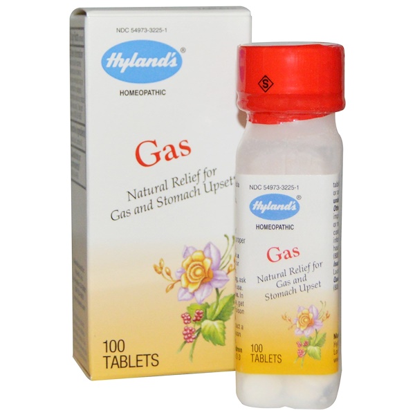 Hyland's, Gas, 100 Tablets iHerb