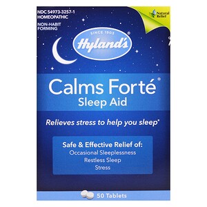 Hyland's, Calms Forte, Помощь Сну, 50 таблеток