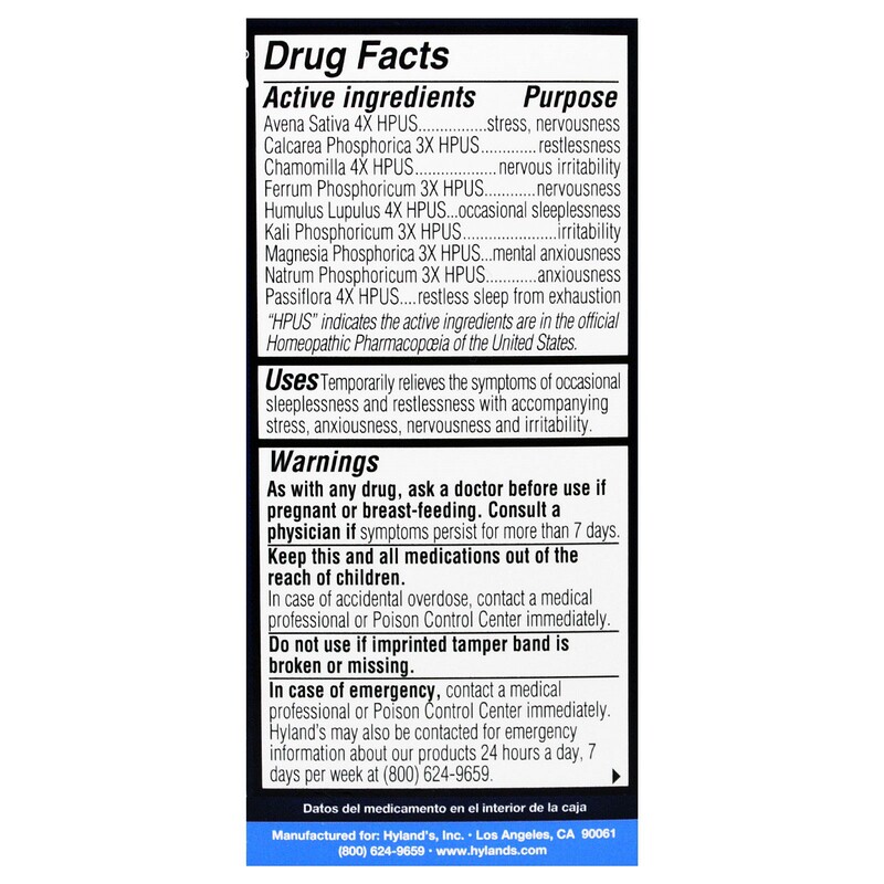 Hyland's, Calms Forté, Sleep Aid, 100 Tablets iHerb