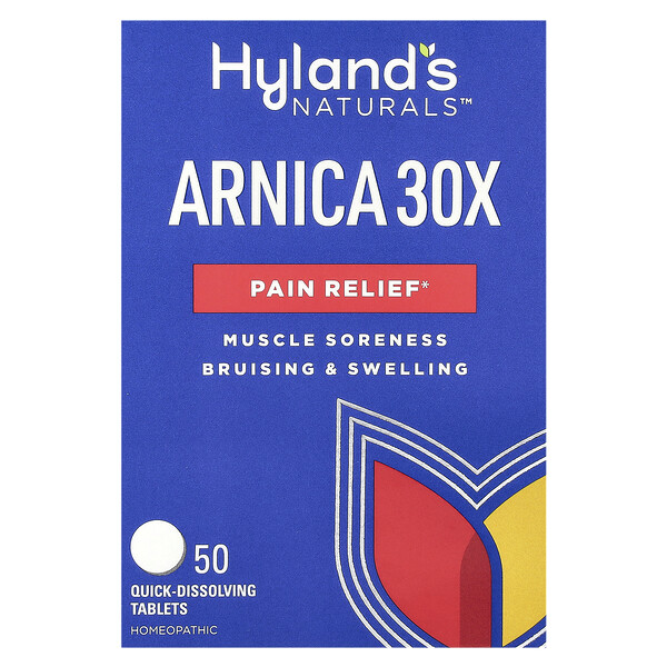Hyland's Naturals Arnica 30X, 50 Quick-Dissolving Tablets