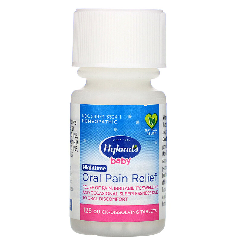 Hyland's Baby Oral Pain Relief Instructions at Andrew Gallo blog