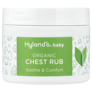 Hyland's Naturals, Bebê, Esfregaço Peitoral Orgânico, 50 g (1,76 oz)