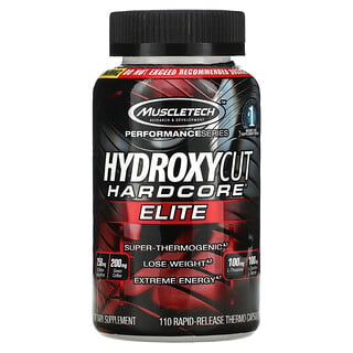Hydroxycut, Performance Series, Hardcore Elite, 110 Rapid-Release Thermo Capsules