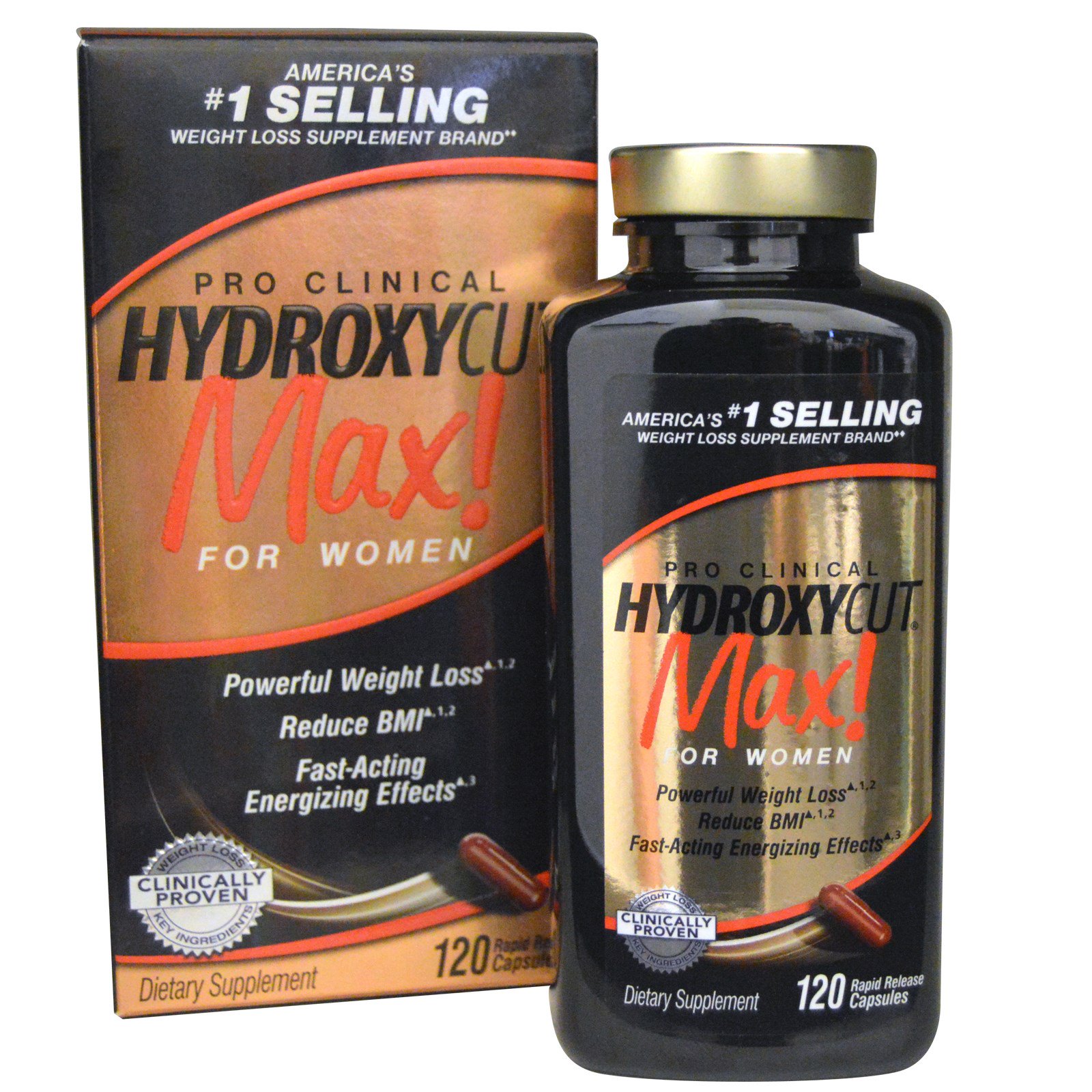 Hydroxycut Pro Clinical Max For Women 120 Rapid Release Capsules Iherb