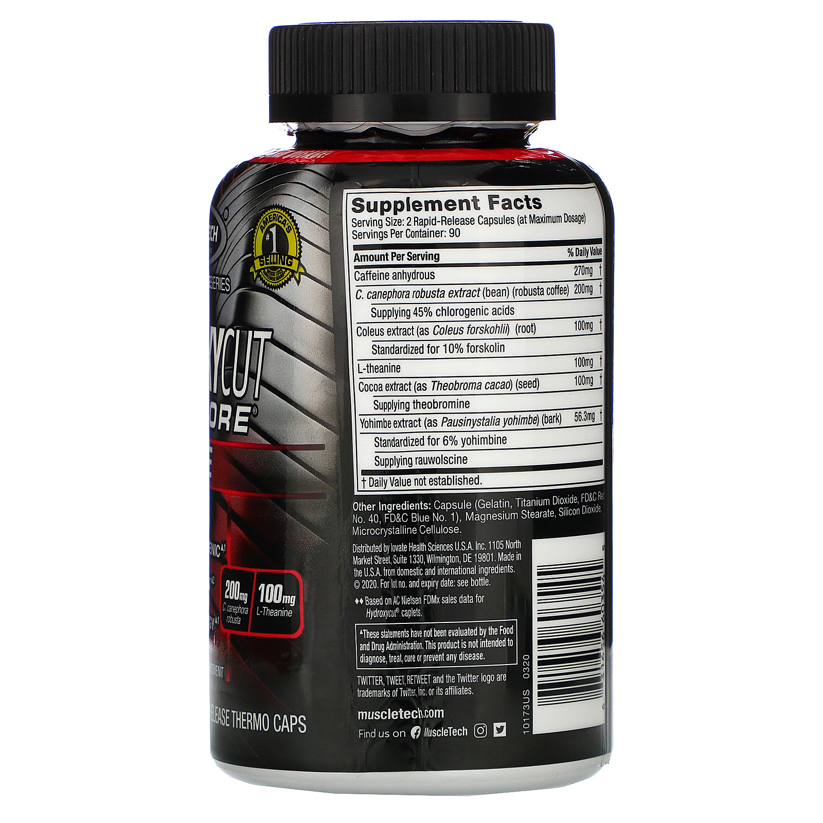 Отзывы (323) Performance Series, Hydroxycut Hardcore Elite, 180 Rapid ...