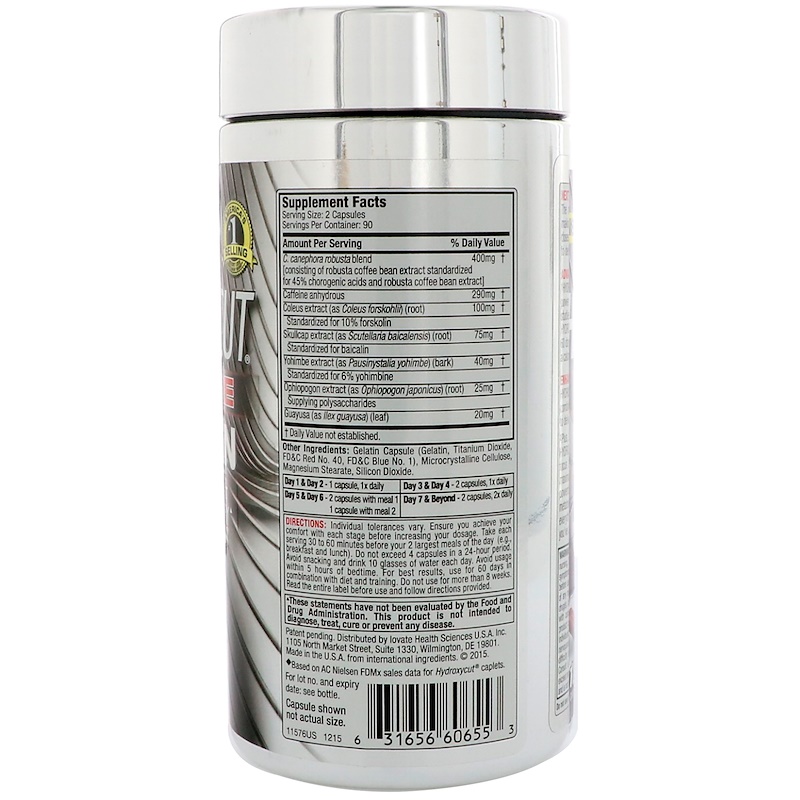 Hydroxycut, Hardcore Next Gen, Weight Loss, 180 Capsules iHerb