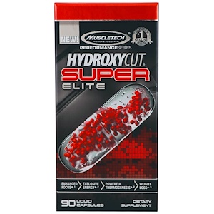 Hydroxycut, Hydroxycut, супер элитный, 90 жидких капсул