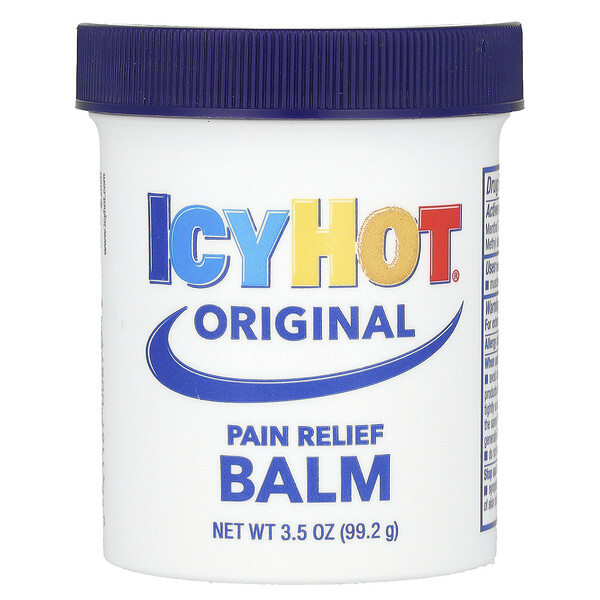 Icy Hot Original Pain Relief Balm, 3.5 oz (99.2 g)