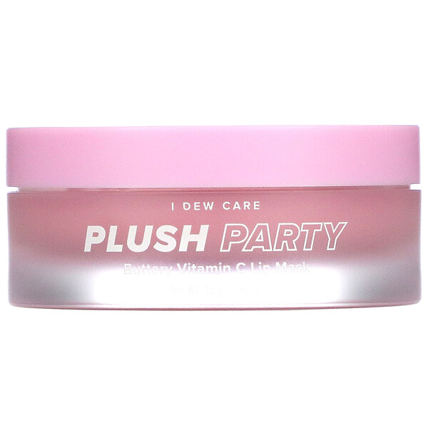 Plush Party, масляная маска для губ с витамином C, 12 г (0,42 унции)