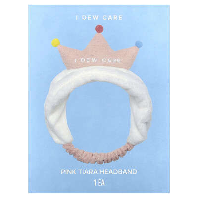 Product Image for I Dew Care, Tiara Headband, Pink, 1 Headband