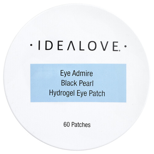 Idealove, Eye Admire Black Pearl Hydrogel Eye Patch, 60 Patches