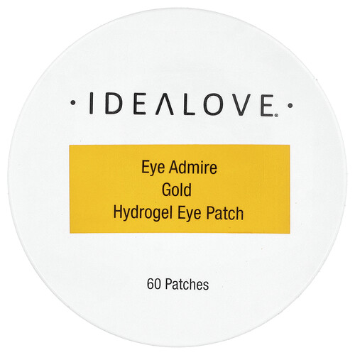 Idealove, Eye Admire Gold Hydrogel Eye Patches, 60 Patches