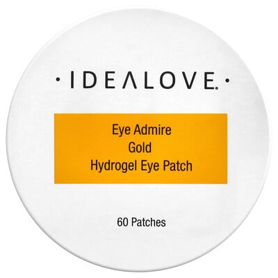 Idealove, Eye Admire Gold Hydrogel Eye Patches, 60 Patches