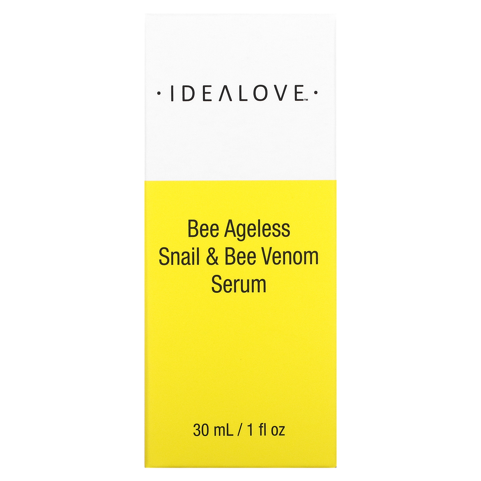 Idealove, Bee Ageless, Snail & Bee Venom Serum, 1 fl oz (30 ml)