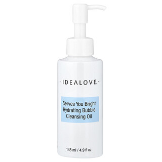 Idealove, Merece una piel brillante, Aceite de limpieza con burbujas hidratantes, 145 ml (4,9 oz. líq.)