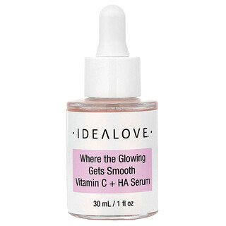 Idealove, L'éclat au naturel, Sérum à la vitamine C + acide hyaluronique, 30 ml