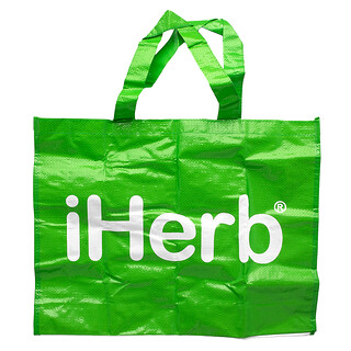 iHerb Goods, حقيبة تسوق البقالة، حجم كبير