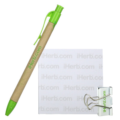 

iHerb Goods Promotional Notes Accessories 3 Pieces