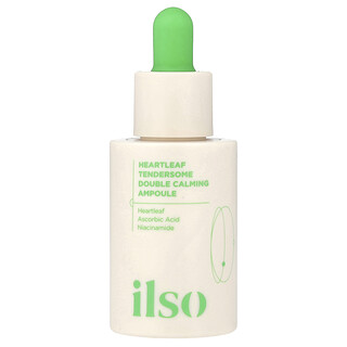 ilso, Heartleaf Tendersome Double Calming Ampoule, 1.01 fl oz (30 ml)
