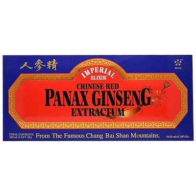 Imperial Elixir 中國人參膏,10瓶,0.34 fl oz (10 ml) 每瓶