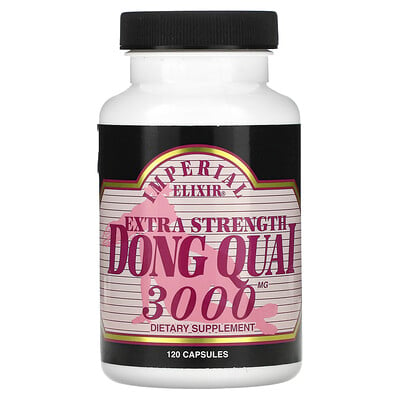 

Imperial Elixir Dong Quai Extra Strength 3 000 mg 120 Capsules