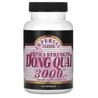 Imperial Elixir, Extra fuerza, Dong Quai, 3000 mg, 120 cápsulas